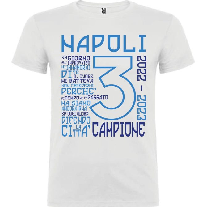 T-Shirt Napoli Un Giorno All'Improvviso