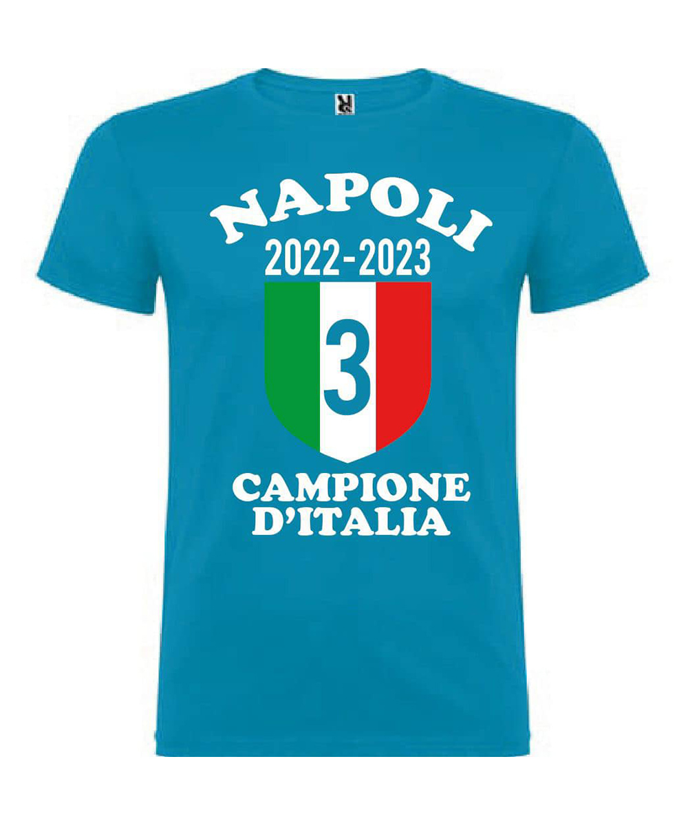 T-Shirt Napoli Campione D'Italia - NapoliScudetto