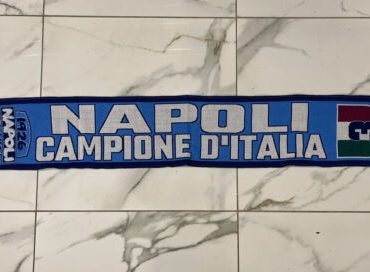 Sciarpa NAPOLI  Campione D’Italia Scudetto N 3 Tricolore Campioni  Stadio Tifoso