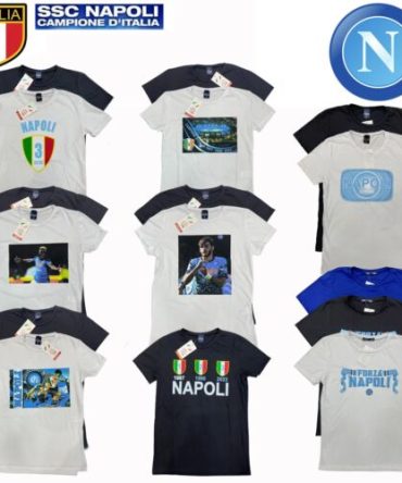 Maglia calcio Napoli Maradona Festeggiamenti Scudetto 100% MADE IN ITALY COTONE